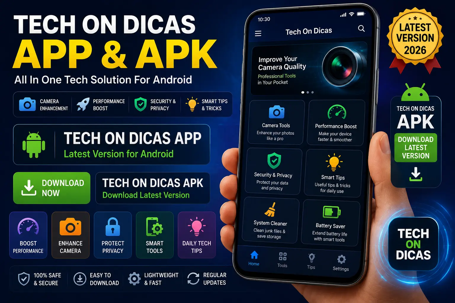 tech on dicas app