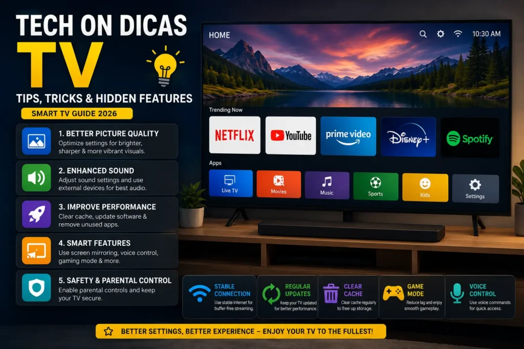 tech on dicas tv